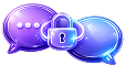 Encrypted conversations illustration